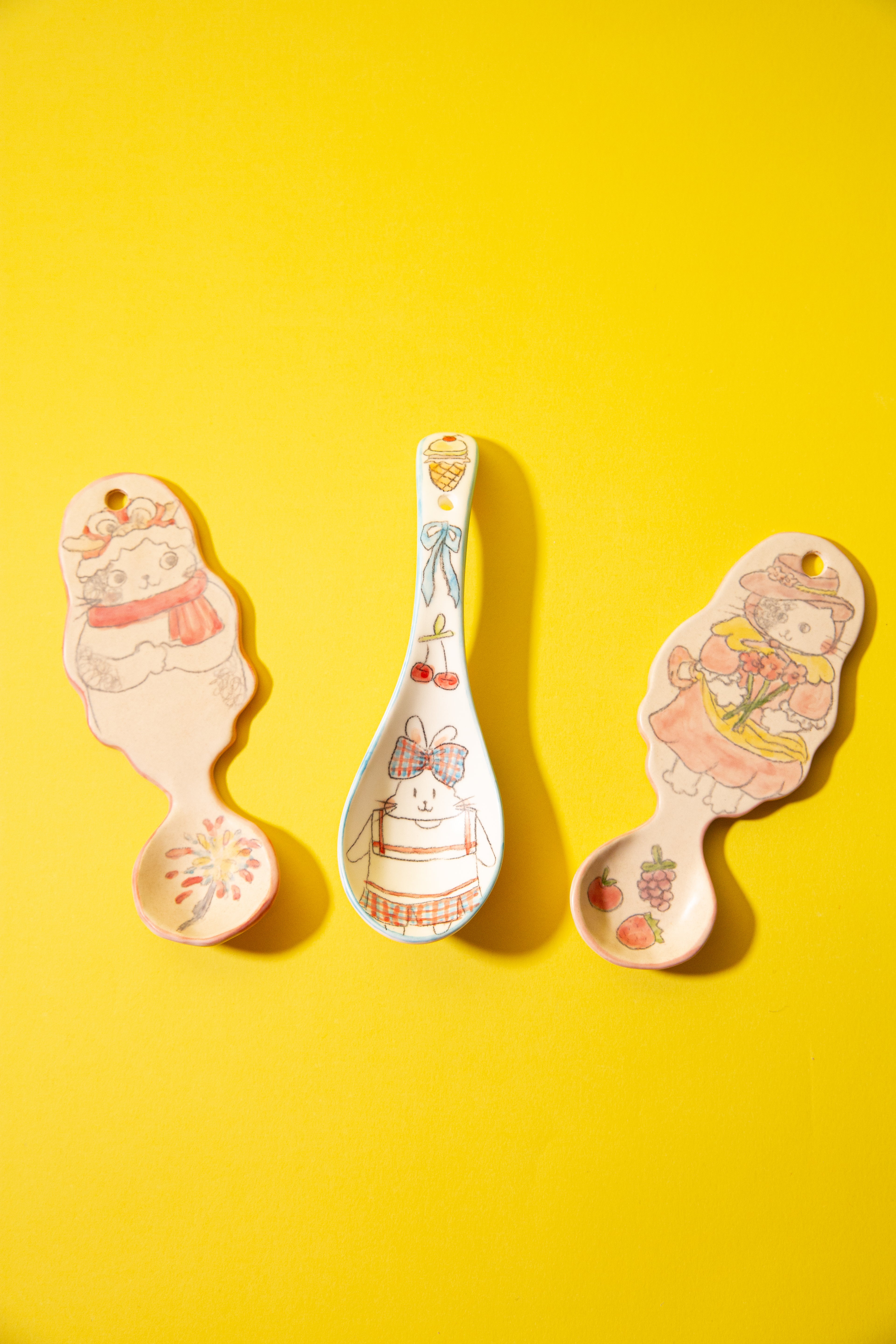 Sundae | Handmade Ceramic Spoons Unique Birthday Gift