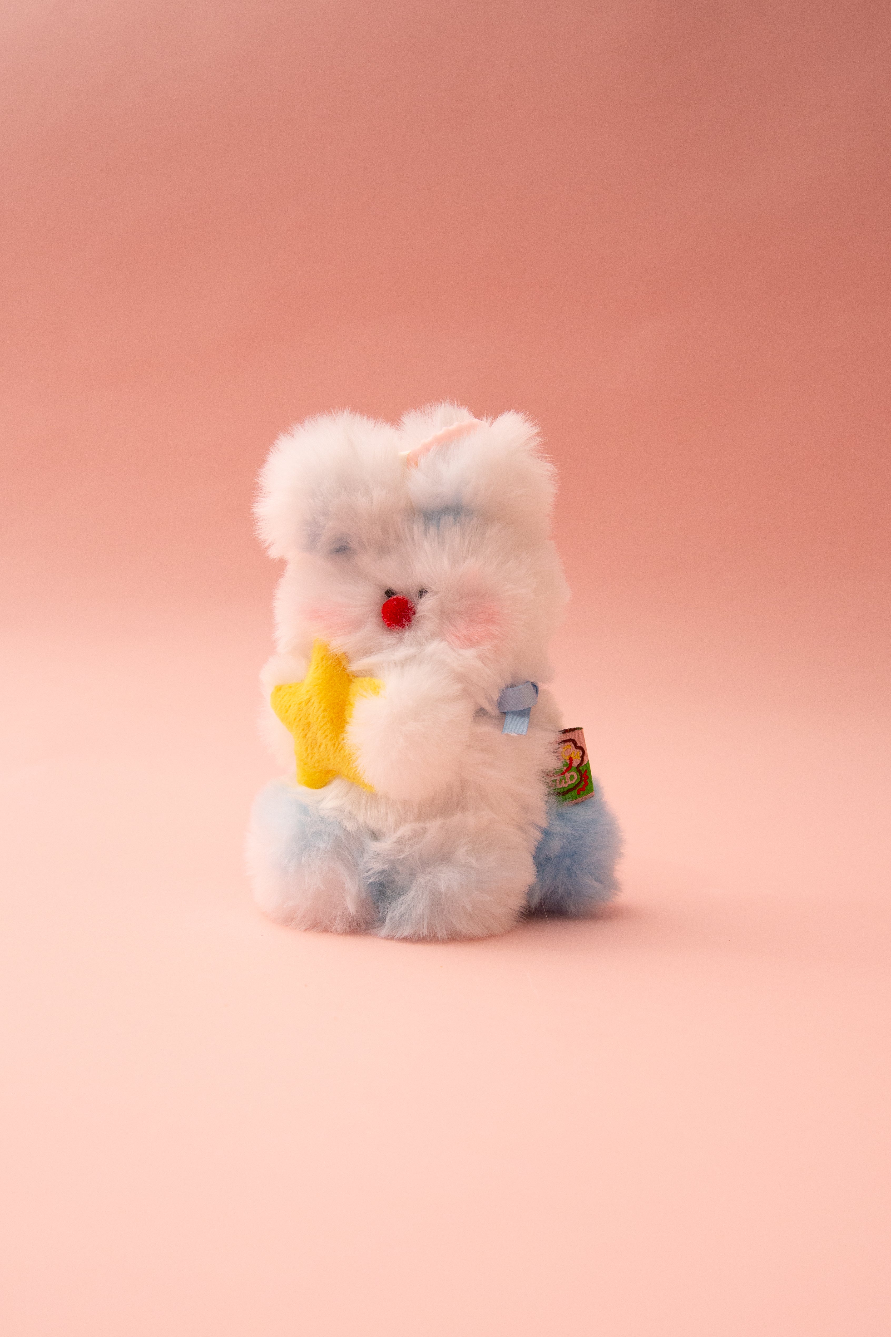 Nova | Plush Bunny Keychain Cute Bag Charm & Backpack Accessory