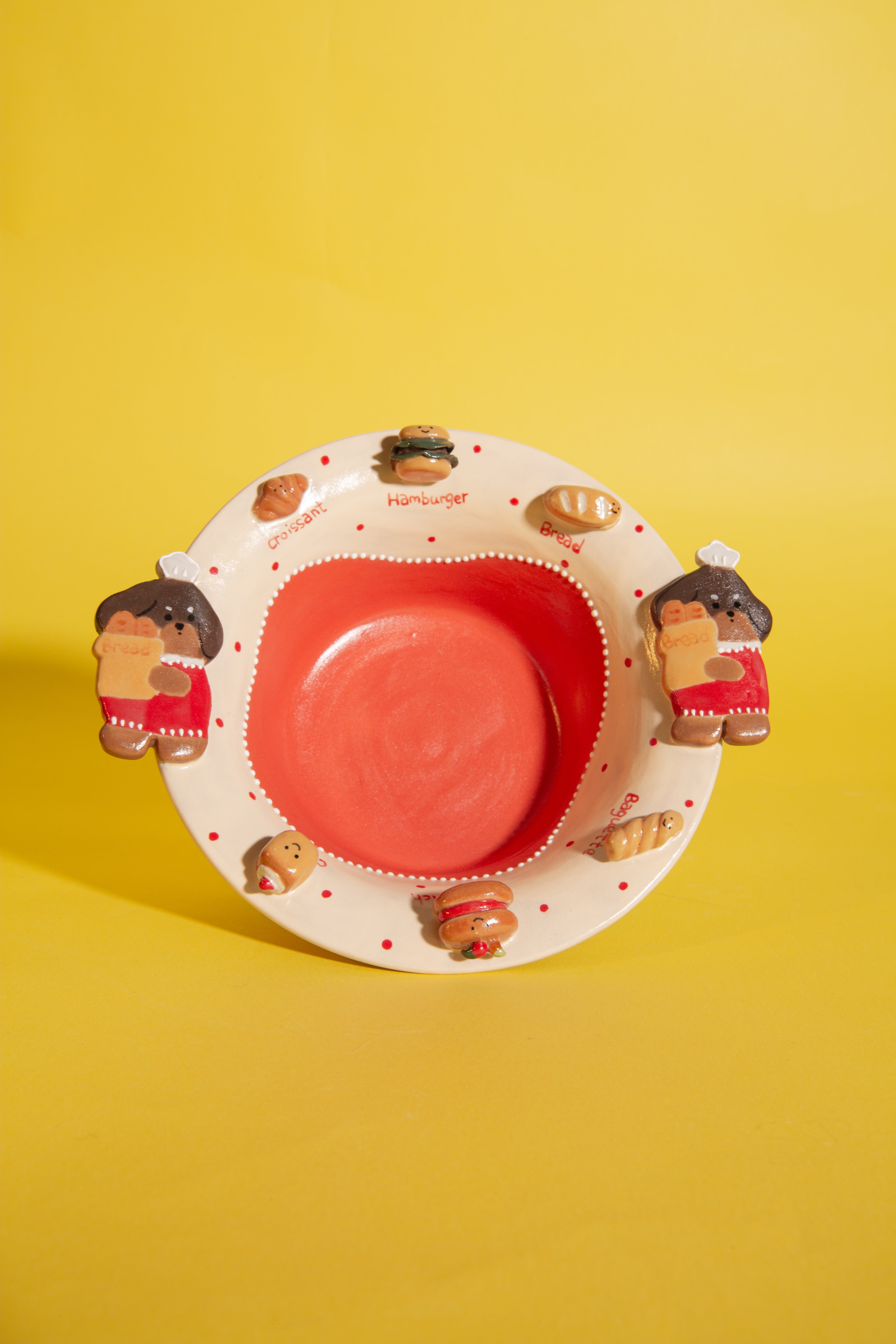 Rollie Bunford | Ceramic Rice Cereal Bowl with Handles