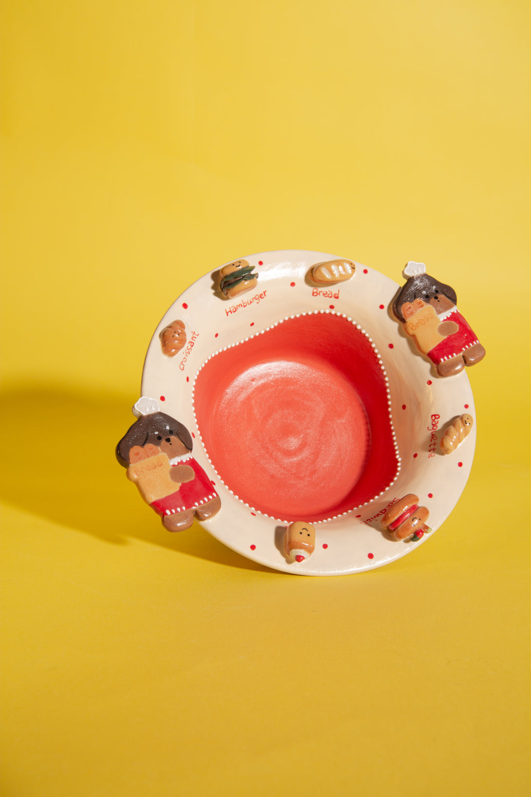 Rollie Bunford | Ceramic Rice Cereal Bowl with Handles