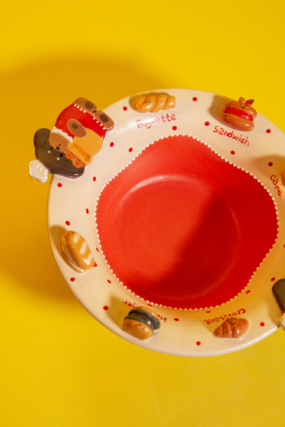 Rollie Bunford | Ceramic Rice Cereal Bowl with Handles